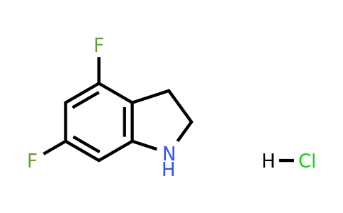 1803601-85-5 | 4,6-Difluoroindoline hydrochloride