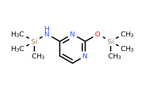 18037-10-0 | N-(Trimethylsilyl)-2-((trimethylsilyl)oxy)pyrimidin-4-amine
