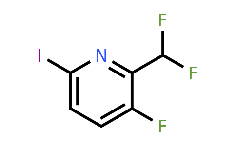 1803873-66-6 | 2-(Difluoromethyl)-3-fluoro-6-iodopyridine