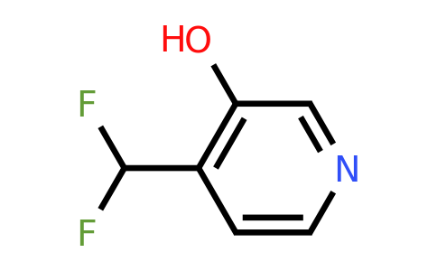 1803997-29-6 | 4-(Difluoromethyl)pyridin-3-ol