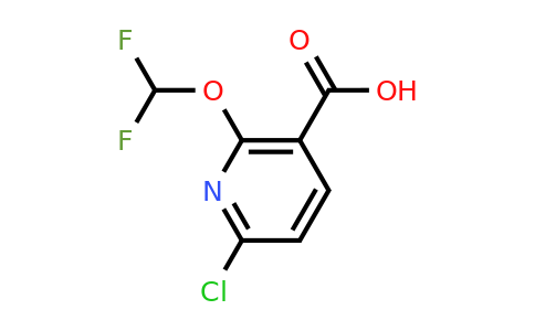 1807242-68-7 | 6-Chloro-2-(difluoromethoxy)nicotinic acid