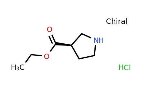 Ethyl (r)-3-pyrrolidinecarboxylate, HCl