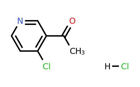 1807467-70-4 | 1-(4-Chloropyridin-3-yl)ethan-1-one hydrochloride