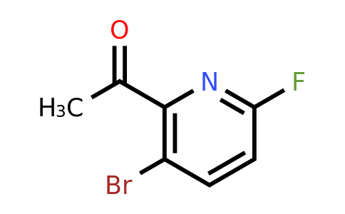 1807542-88-6 | 1-(3-Bromo-6-fluoro-2-pyridyl)ethanone