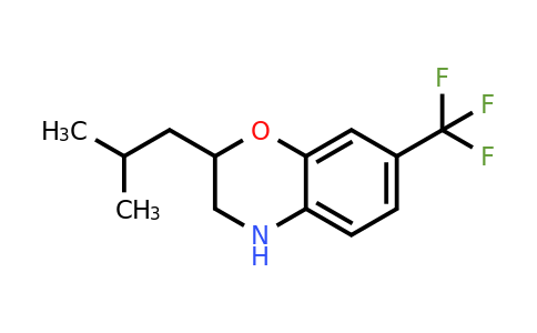 1807594-65-5 | 2-Isobutyl-7-(trifluoromethyl)-3,4-dihydro-2H-benzo[b][1,4]oxazine