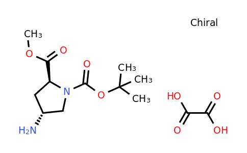 1807938-33-5 | O1-tert-Butyl O2-methyl (2S,4R)-4-aminopyrrolidine-1,2-dicarboxylate oxalic acid