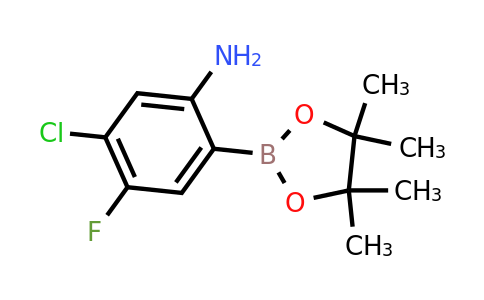 1807972-53-7 | 5-Chloro-4-fluoro-2-(tetramethyl-1,3,2-dioxaborolan-2-yl)aniline