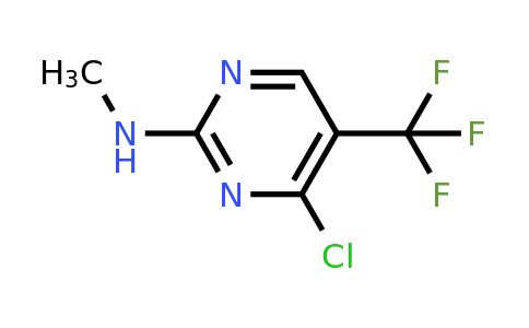 1808116-26-8 | 4-Chloro-N-methyl-5-(trifluoromethyl)pyrimidin-2-amine