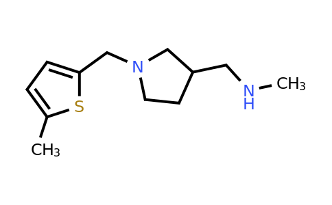 1808547-85-4 | n-Methyl-1-(1-((5-methylthiophen-2-yl)methyl)pyrrolidin-3-yl)methanamine