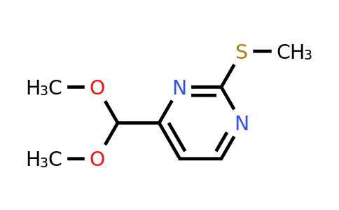 180869-36-7 | 4-(Dimethoxymethyl)-2-(methylthio)pyrimidine