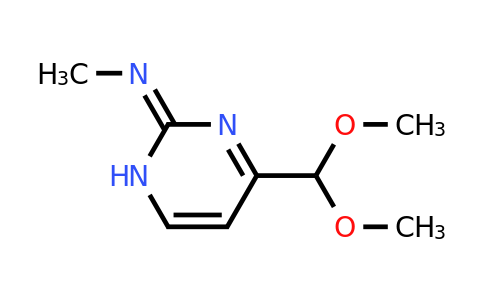 180869-38-9 | 4-(Dimethoxymethyl)-N-methylpyrimidin-2-amine