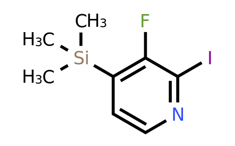 3-Flouro-2-iodo-4-(trimethylsilyl)pyridine
