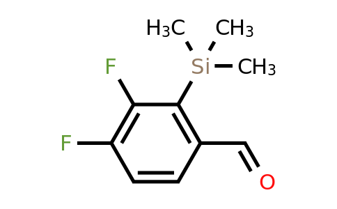 3,4-Difluoro-2-(trimethylsilyl)benzaldehyde