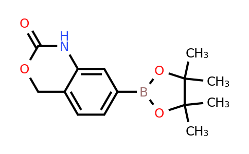 1809200-96-1 | 7-(4,4,5,5-Tetramethyl-1,3,2-dioxaborolan-2-yl)-1,4-dihydro-2h-benzo[d][1,3]oxazin-2-one