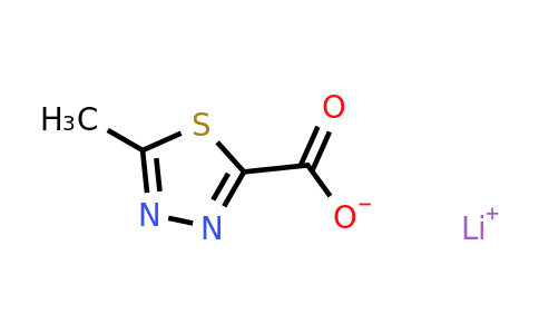1810070-07-5 | Lithium 5-methyl-1,3,4-thiadiazole-2-carboxylate