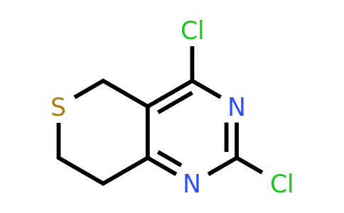 181374-43-6 | 2,4-Dichloro-7,8-dihydro-5H-thiopyrano[4,3-d]pyrimidine