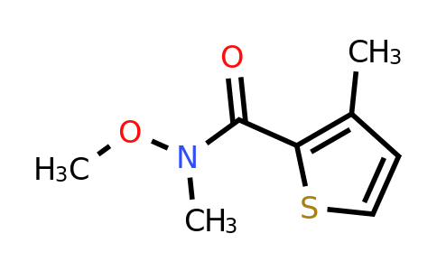 181868-50-8 | n-Methoxy-n,3-dimethylthiophene-2-carboxamide