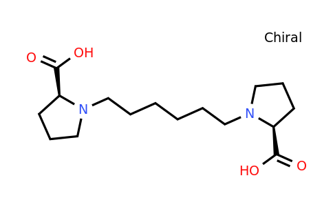 (2S,2′S)-1,1′-(Hexane-1,6-diyl)dipyrrolidine-2-carboxylic acid