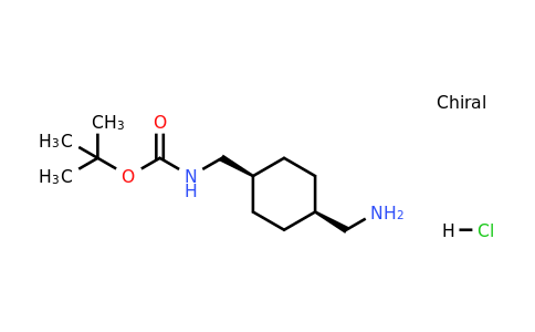 tert-Butyl ((cis-4-(aminomethyl)cyclohexyl)methyl)carbamate hydrochloride