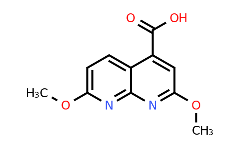 1820666-07-6 | 2,7-Dimethoxy-1,8-naphthyridine-4-carboxylic acid