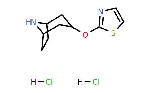 1820747-35-0 | 2-((8-Azabicyclo[3.2.1]octan-3-yl)oxy)thiazole dihydrochloride