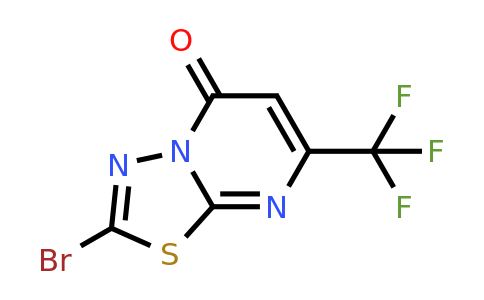 1821016-40-3 | 2-Bromo-7-(trifluoromethyl)-5H-[1,3,4]thiadiazolo[3,2-a]pyrimidin-5-one