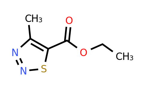 18212-20-9 | Ethyl 4-methyl-1,2,3-thiadiazole-5-carboxylate