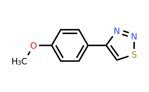 18212-22-1 | 4-(4-Methoxyphenyl)-1,2,3-thiadiazole