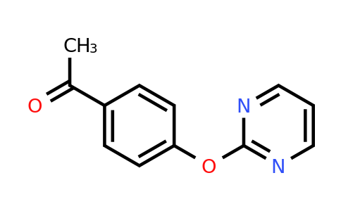 182141-36-2 | 1-(4-(Pyrimidin-2-yloxy)phenyl)ethan-1-one