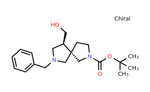 1821776-63-9 | Racemic-(5S,9S)-Tert-Butyl 7-Benzyl-9-(Hydroxymethyl)-2,7-Diazaspiro[4.4]Nonane-2-Carboxylate