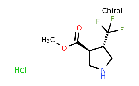 1821794-05-1 | Methyl (3S,4S)-4-(trifluoromethyl)pyrrolidine-3-carboxylate hydrochloride