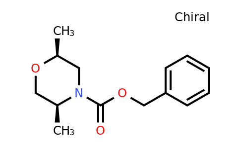 Benzyl(2s,5s)-2,5-dimethylmorpholine-4-carboxylate