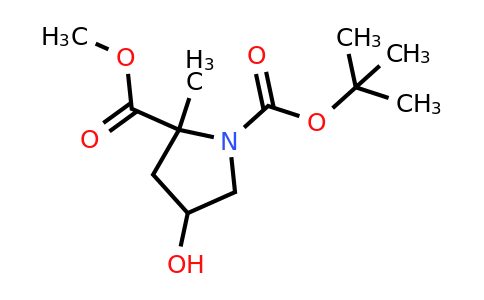 1822594-77-3 | O1-tert-butyl O2-methyl 4-hydroxy-2-methyl-pyrrolidine-1,2-dicarboxylate