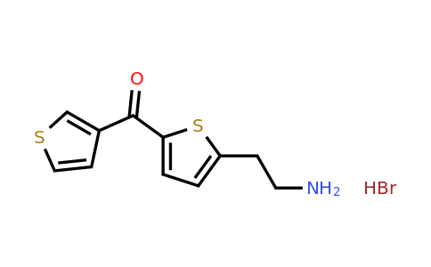 1822780-54-0 | (5-(2-Aminoethyl)thiophen-2-yl)(thiophen-3-yl)methanone hydrobromide