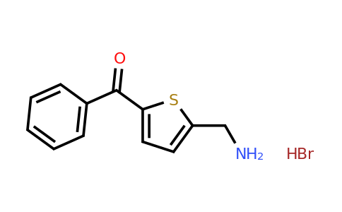 1823036-94-7 | (5-(Aminomethyl)thiophen-2-yl)(phenyl)methanone hydrobromide