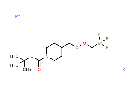 1823136-59-9 | Potassium (1-boc-4-piperidinylmethoxyoxy)methyltrifluoroborate