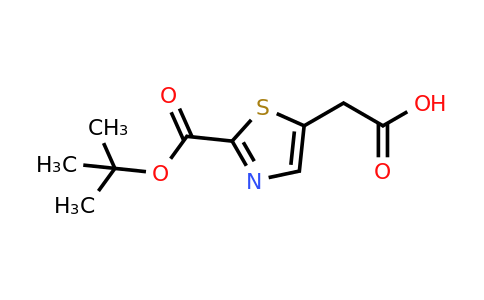 1823297-14-8 | 2-(2-(tert-Butoxycarbonyl)thiazol-5-yl)acetic acid