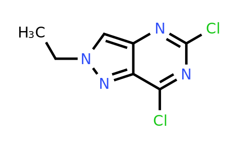 5,7-Dichloro-2-ethyl-2H-pyrazolo[4,3-d]pyrimidine