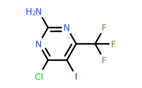 1823367-97-0 | 4-Chloro-5-iodo-6-(trifluoromethyl)pyrimidin-2-amine