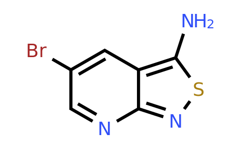 1823368-22-4 | 5-Bromoisothiazolo[3,4-b]pyridin-3-amine