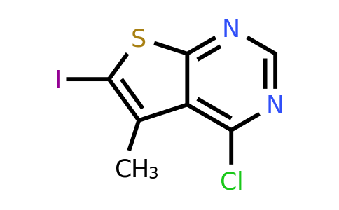 1823372-30-0 | 4-Chloro-6-iodo-5-methylthieno[2,3-d]pyrimidine