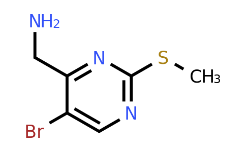 1823402-38-5 | (5-Bromo-2-(methylthio)pyrimidin-4-yl)methanamine