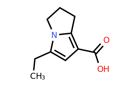 1823455-13-5 | 5-ethyl-2,3-dihydro-1H-pyrrolizine-7-carboxylic acid