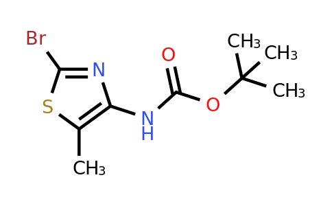 1823888-15-8 | tert-Butyl (2-bromo-5-methylthiazol-4-yl)carbamate