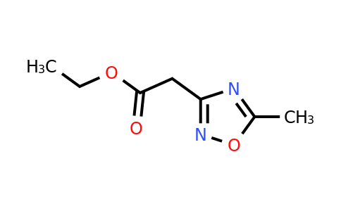 1823894-95-6 | Ethyl 2-(5-methyl-1,2,4-oxadiazol-3-yl)acetate