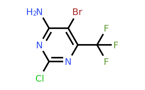 1823954-38-6 | 5-Bromo-2-chloro-6-(trifluoromethyl)pyrimidin-4-amine