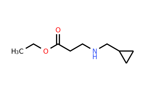 182559-61-1 | Ethyl 3-[(cyclopropylmethyl)amino]propanoate