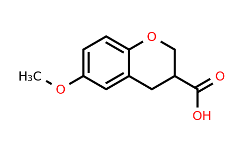 182570-26-9 | 6-Methoxychromane-3-carboxylic acid
