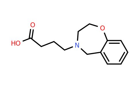 1829966-40-6 | 4-(2,3-Dihydrobenzo[f][1,4]oxazepin-4(5h)-yl)butanoic acid
