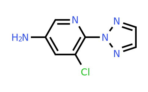 1832583-43-3 | 5-Chloro-6-(2H-1,2,3-triazol-2-yl)pyridin-3-amine